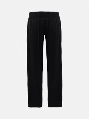 S*x Tape Tracksuit Bottoms Velour Black