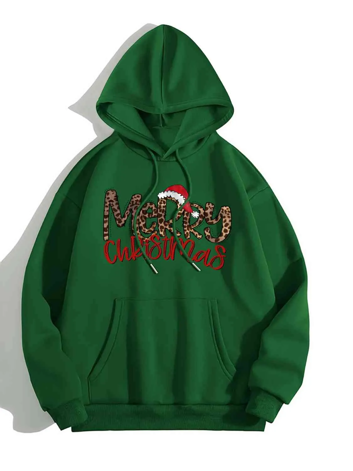 TastyHottie - MERRY CHRISTMAS Graphic Drawstring Hoodie