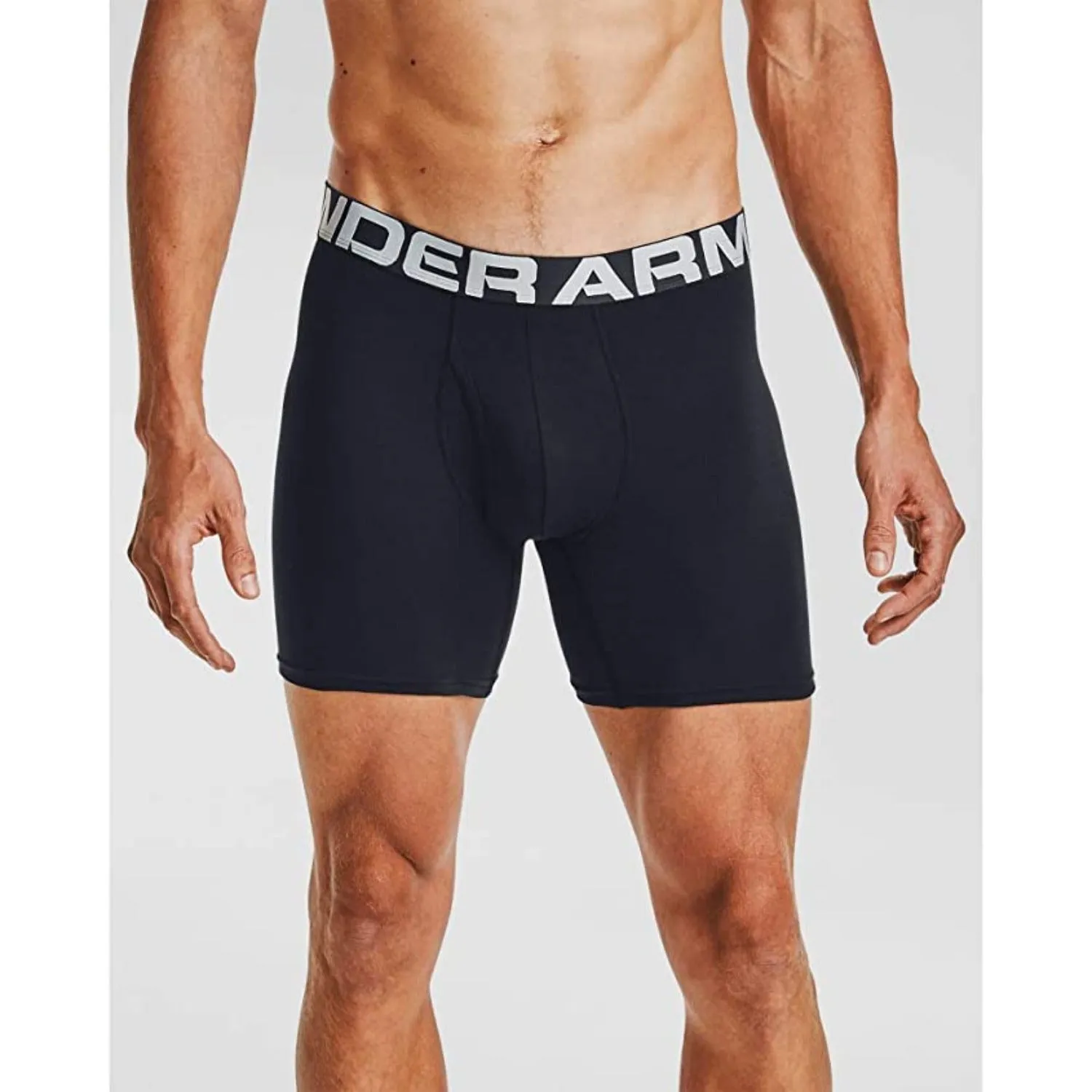 Under Armour Men's Boxer Briefs 3 Pack 6" Boxerjock Athletic Training Underwear