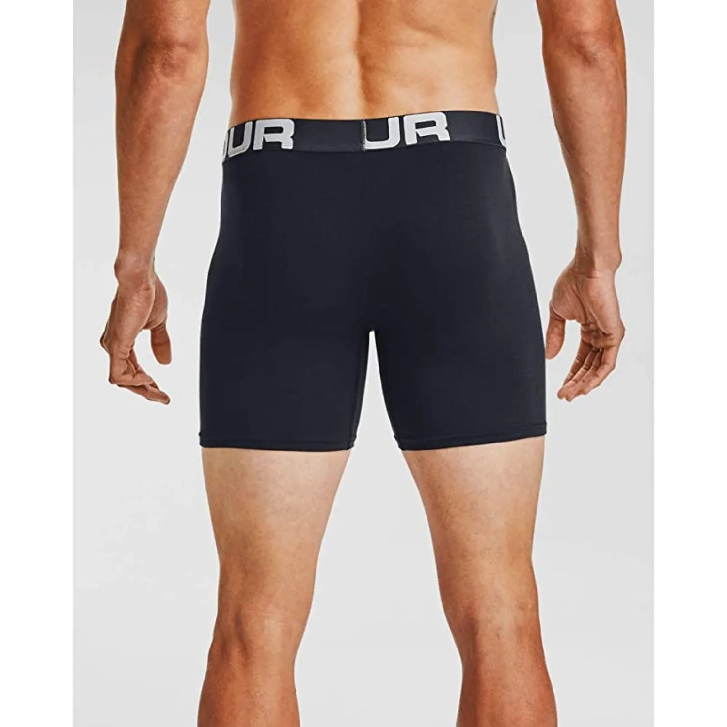Under Armour Men's Boxer Briefs 3 Pack 6" Boxerjock Athletic Training Underwear