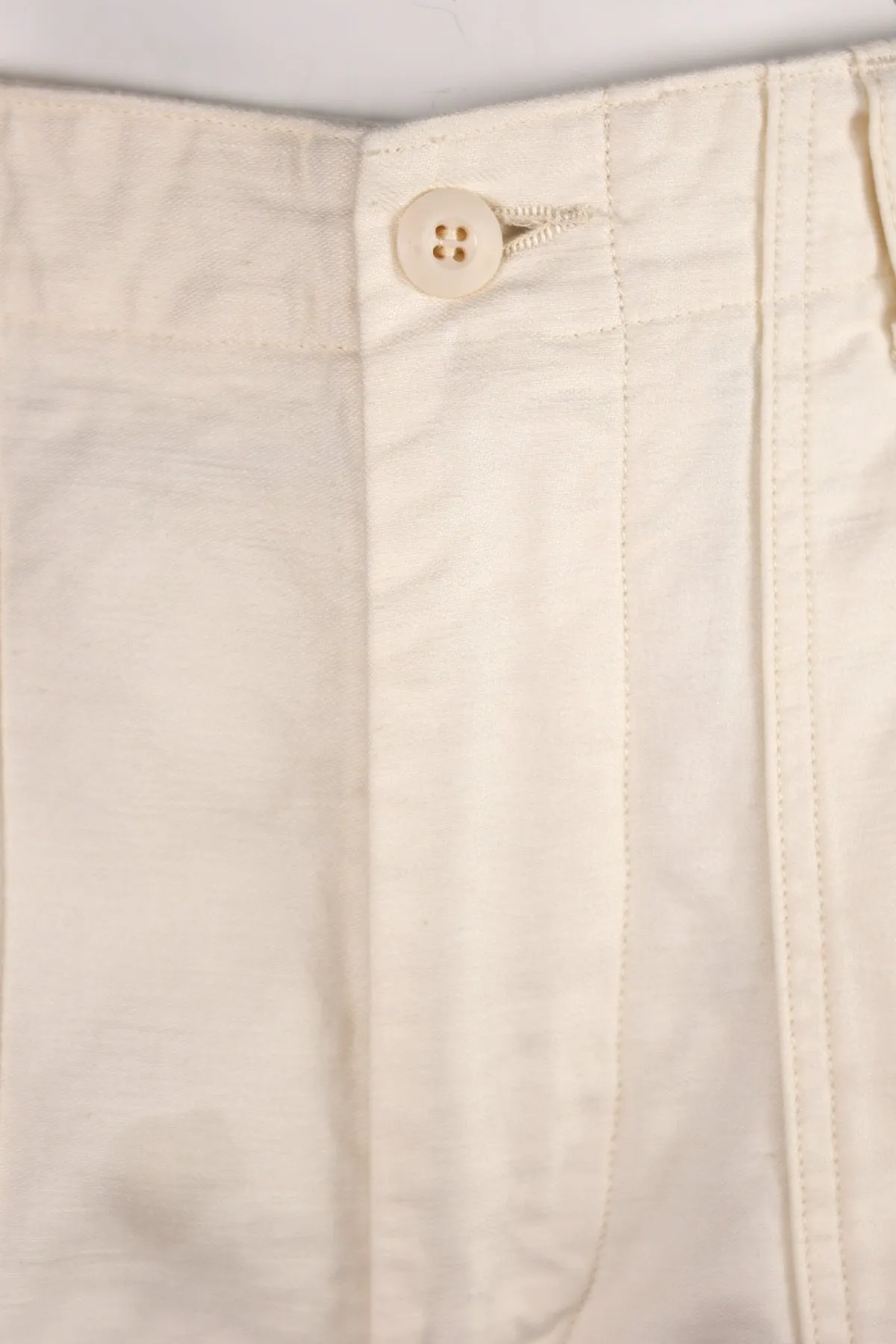 US Army Fatigue Shorts - Ecru