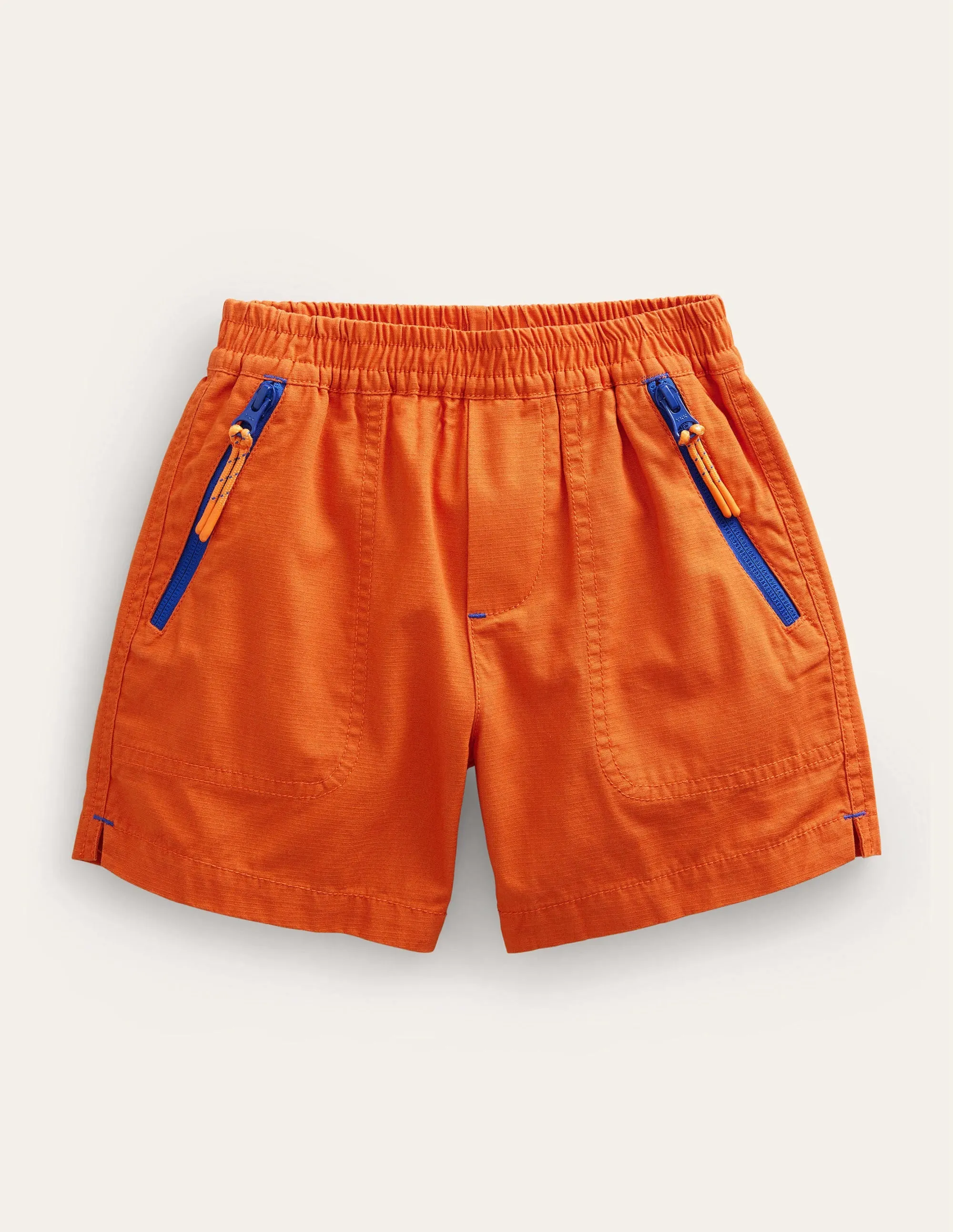 Utility Ripstop Shorts-Kumquat Orange