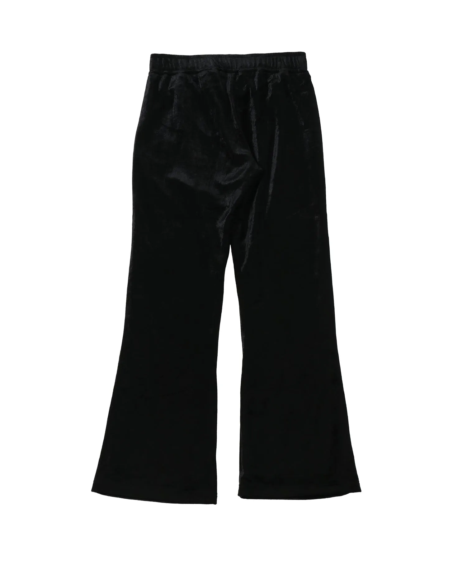 VELOUR FLARE PANTS