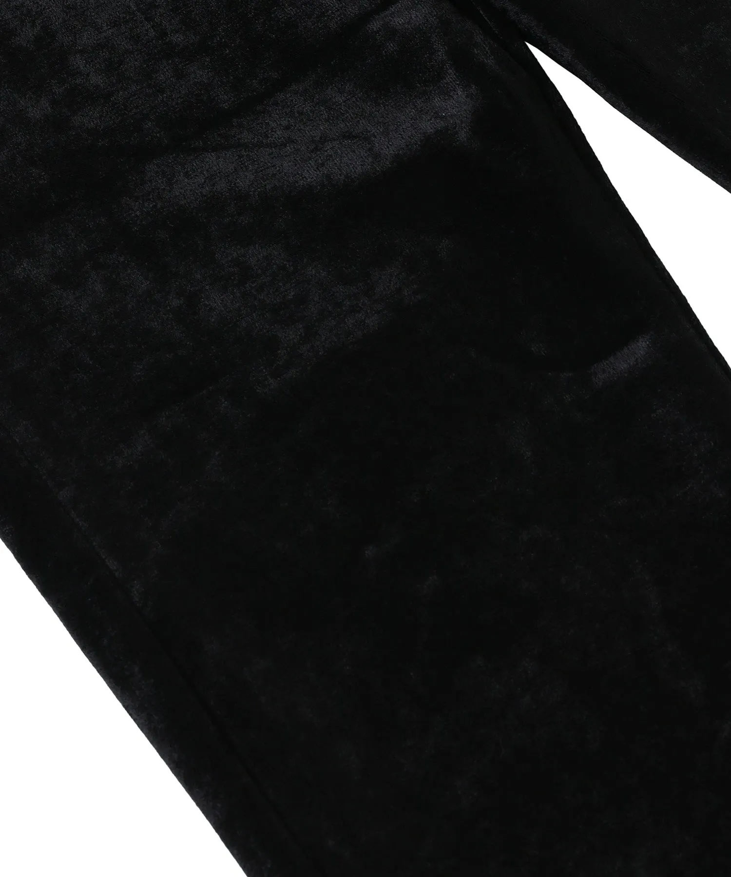 VELOUR FLARE PANTS