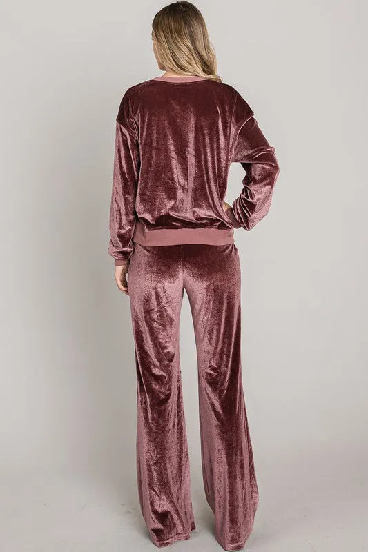 Velour Lounge Pants