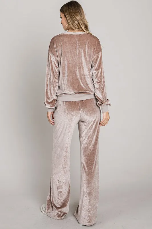 Velour Lounge Pants